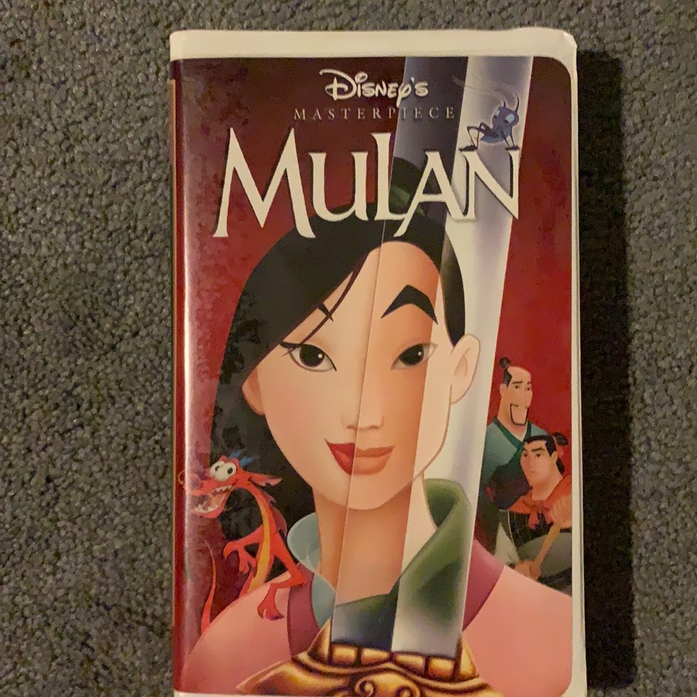 Mulan vhs video